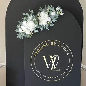 2 Sets Of Metal Weeding Arch Backdrop Stands, 6FT+7.2FT Stable Base Frame For Wedding Ceremony, Graduation, Outdoor Indoor Birthday Party, Anniversary, Family Gathering, Christmas, Thanksgiving, Halloween, Easter Events Decoration