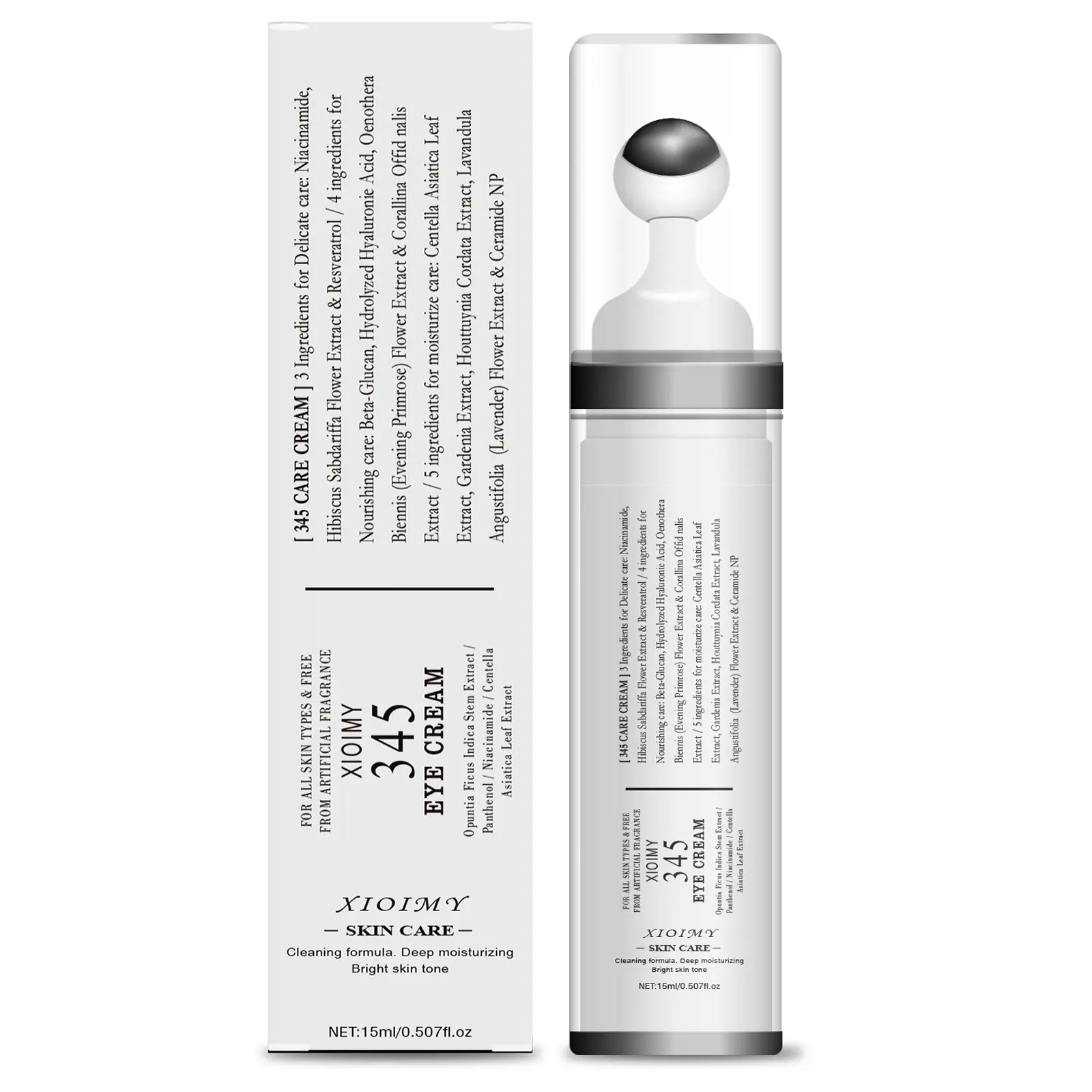 345 Eye Repair Cream Eye Care Formula Moisturizing Firming, Gentle Deep Hydration with Niacinamide & Hyaluronic Acid, Anti-Dark Circles, Suitable All Skin Types, Hydrating