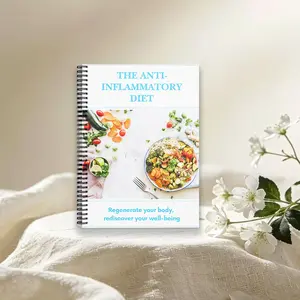 Feel Alive Again Anti Inflammatory Diet Notebook for Adults Meal Plan Food Tracker and Wellness Journal for Vitality