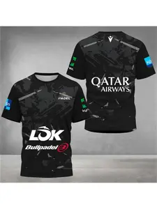 Fashion new Men's Quick Dry Tennis T-Shirt Summer Loose Padel Clothing Outdoor Badminton Running T-Shirts Sport Short Sleeve top