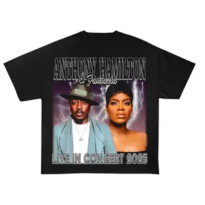 Anthony Hamilton And Fantasia 2025 Shirt Live In Concert Merch