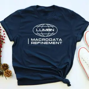 T-shirt,sweatshirt,hoodie, Lumon Macrodata Refinement - minimalist corporate parody for sci-fi fans - Vintage cotton for men and women