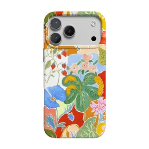 Casely iPhone 17 Pro Case | Botanical Blooms | Floral Patchwork | Compatible with MagSafe | Classic Ultra Thin Design