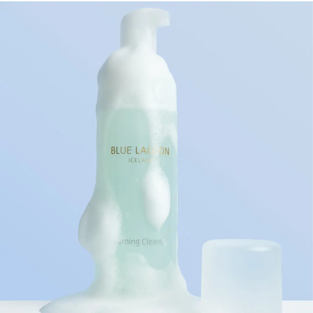 Foaming Cleanser | Gentle Foaming Face Wash for Clean, Balanced & Hydrated Skin | Fragrance-Free Daily Cleanser | Blue Lagoon