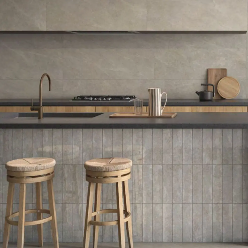 Rivora Gris 12x24 Porcelain Tile Matte Sample