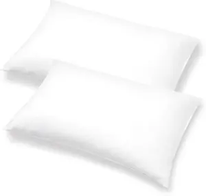 Pillow Inserts - Pack of 2-12" x 20" Rectangular Decorative Throw or Sham for Couch - Bed - Sofa