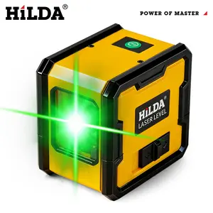 Hilda Cross Line Laser Level with Magnetic Base, Self-Leveling High Visibility Laser Marker, Self Levelling Laser, Professional Measurement for Indoor Decor & Renovation #GLOBAL PICKS