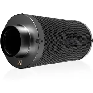 Air Carbon Filter 6" with  Australian Virgin Charcoal, for Inline Duct Fan, Odor Control, Hydroponics, Grow Rooms