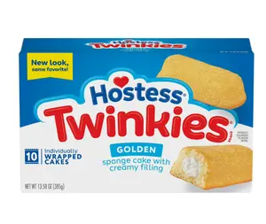 Hostess Twinkies Snack Cakes Variety Pack – Chocolate & Golden Sponge, 10 Ct., 13.58 oz