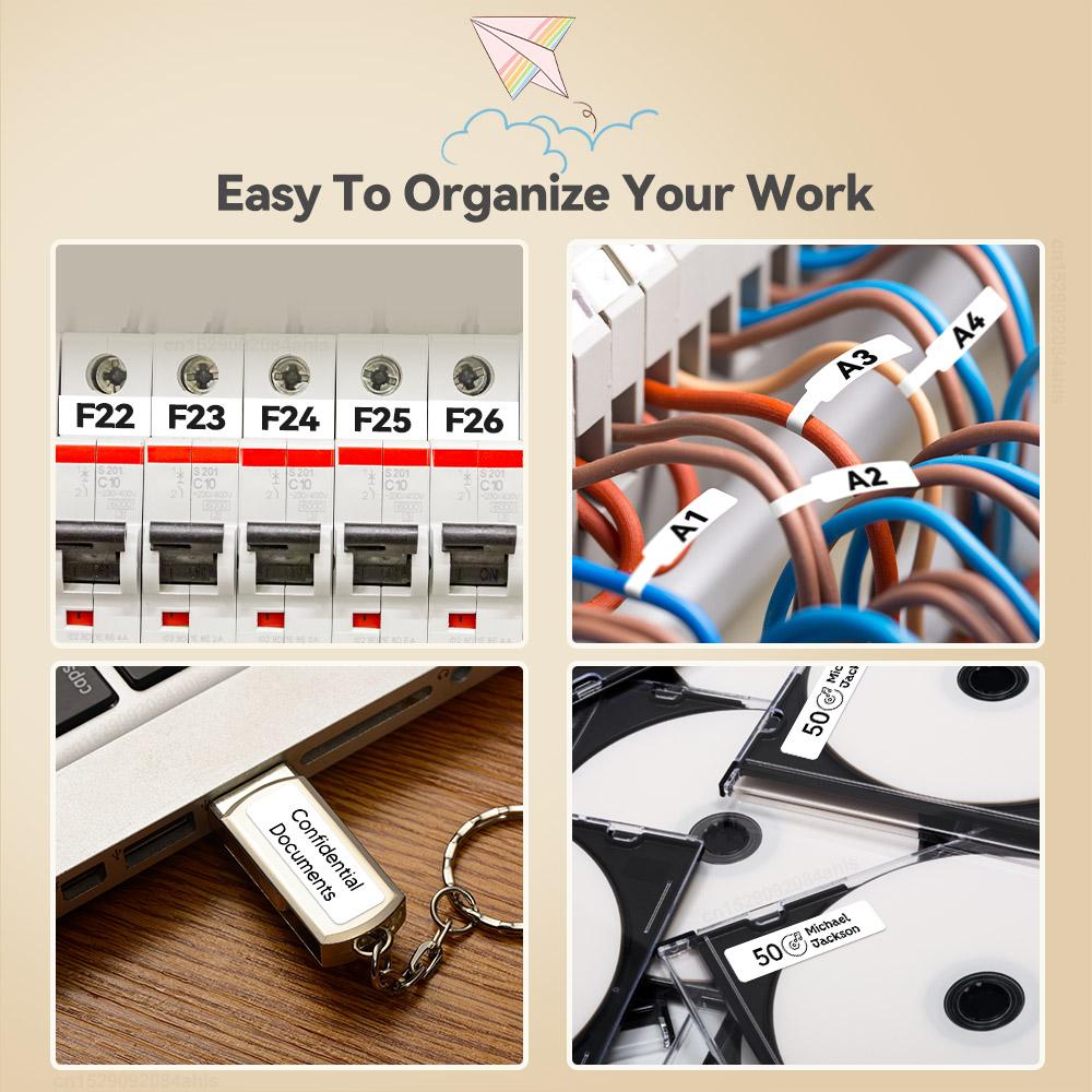 Portable P12 Mini Label Printer