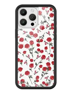 Wildflower Cases - Red Roses, Limited Edition iPhone Case | Protection Durable Floral Classic Cute Trendy