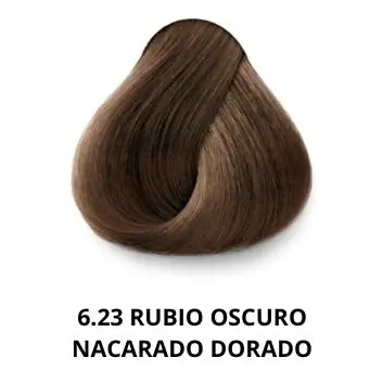 6.23 RUBIO OSCURO NACARADO DORADO