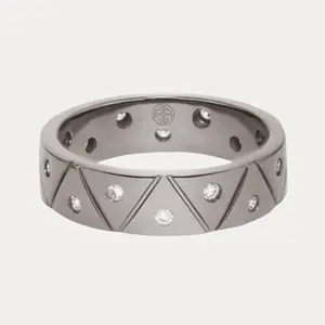 Light Serenity Ring - Gunmetal