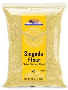 Rani Singoda Flour (Chetsnut Flour) 28oz (800g) ~ All Natural | Vegan | Gluten Friendly | NON-GMO | Kosher | Indian Origin