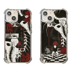 Fashion  Anime T-Tokyo Ghoul Cool 8 Distinctive Designs Phone Case for IPhone 17 16 15 14 13 12 11 Pro Max Plus Air  Anti-Fall Phone Case Unique Gift for Holiday Birthday