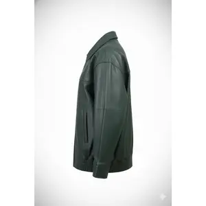 Men’s Biker Darkgreen Jacket