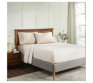 Superior Melange Flannel Cotton Sheet Set, Twin/XL