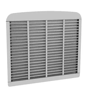 Freightliner Classic & FLD120 304 SS Mirror Finish Grille W/ Bug Screen & Rock Guard