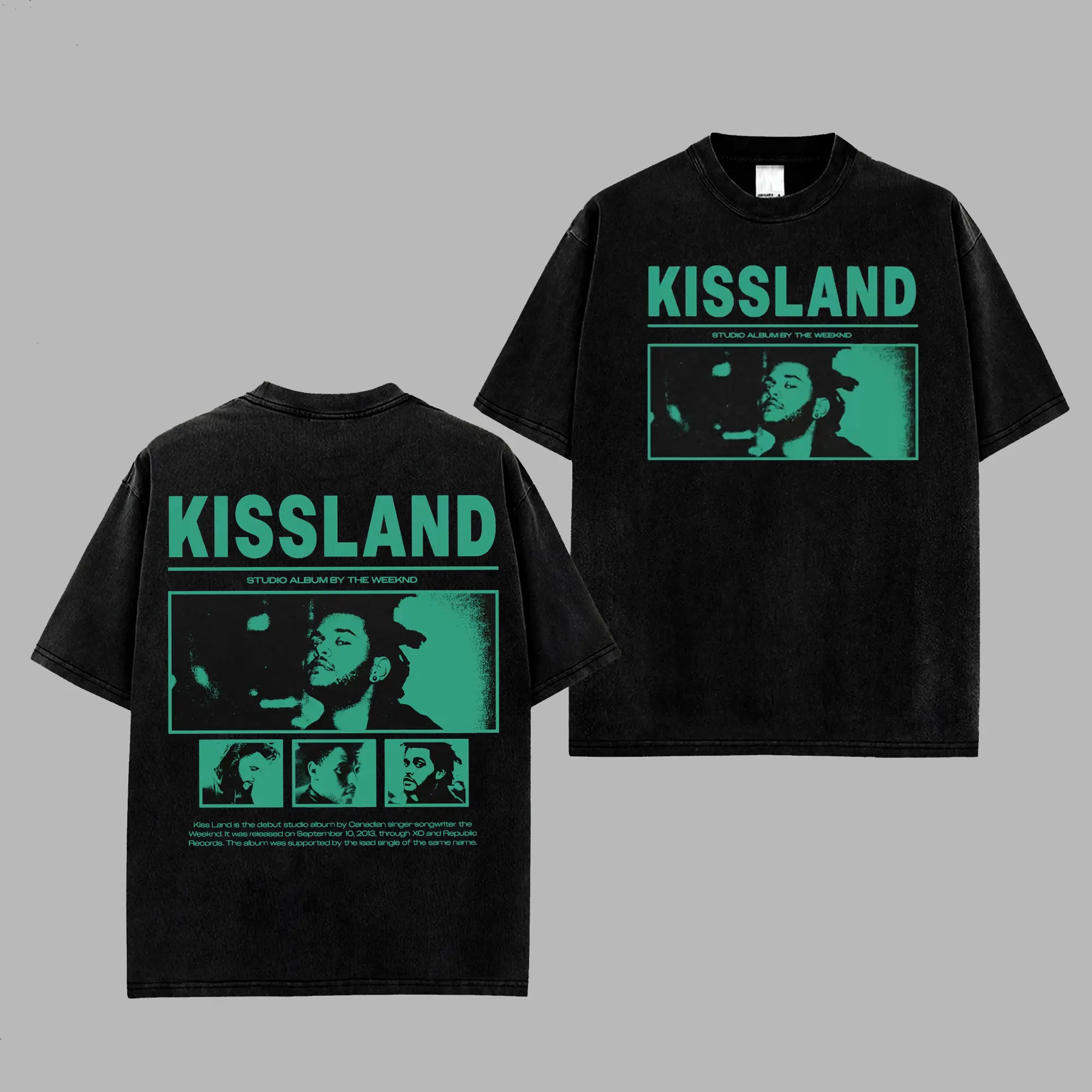 Weekend Kiss Land Retro Unisex 100% Heavyweight Cotton T-Shirt, Weekend After Hours Til Dawn Tour 2026 100% Heavyweight Cotton Music Hiphop Shirt, Oversized Vintage Tee, Rap Hiphop Merch, Gift for Music Fans, Pop Culture Shirt