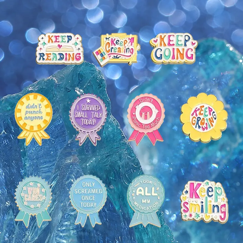 11PCS creative cartoon clips, colorful inspiration series design pins, clothing accessories, decorations suitable for backpacks and clothing, exquisite gifts, perfect for giving gifts outdoorfun