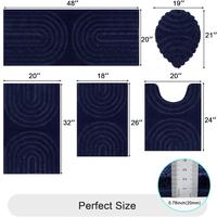 Semicircle Navy Blue