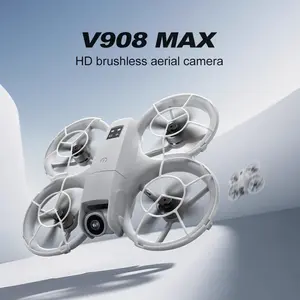 V908MAX FAA Compliant RC Drone Under 249g 180° Electric Gimbal Brushless Quadcopter with Screen Remote Optical Flow Positioning Ideal Easter Birthday Gift for Beginners Kids & Adults Fast Delivery