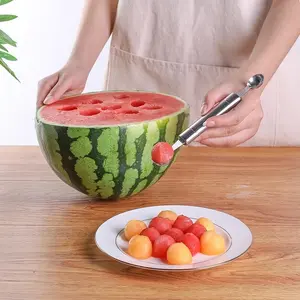 Melon Baller Set, Kitchen Utensil for Elevating Food Prep, Restaurant-Worthy Fruit Bowl Enhancement Tool