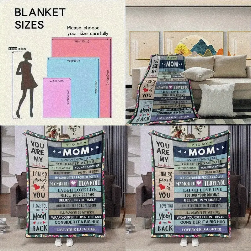 Heartwarming Gift for Loved Ones with Elegant Print Pattern Flannel Blanket Ideal for Cozy Moments Shawl Draping Hugging and Stylish Bedroom or Living Room Dr Perfectly Soft Plush for AllYear Comfort
