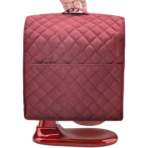 Stand Mixer Cover compatible with  Mixer, Fits  Tilt  & Bowl Lift Models with 3 Organizer Bag for Accessories. (Dark Red, For Bowl Lift 5-8 Quart)...