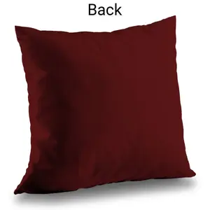 Begin Home Decor C1PT1414GAHU85 14 x 14 in. Red Electric Guitar Throw Pillow - Contemporary Home Decor