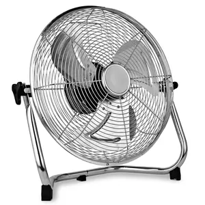 14"/20" Industrial Floor Fan – 2800 CFM High-Velocity Airflow, 3-Speed Copper Motor, Anti-Rust Alloy Blades, 90-180° Tilt for Workshop & Garage.
