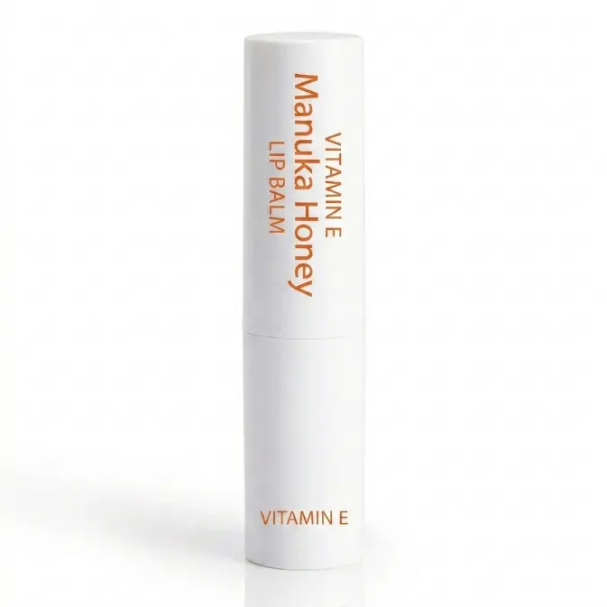 BIOAQUA Honey & Vitamin E Lip Balm for Men & Women – Velvety Daily Lip Care, Winter Lip Care Essential for On-the-Go & Gifting