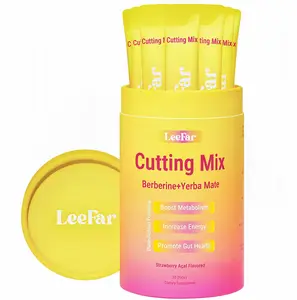 LeeFar Cutting Drink Mix – | HT Strawberry Açaí Flavor – | (30 Servings)