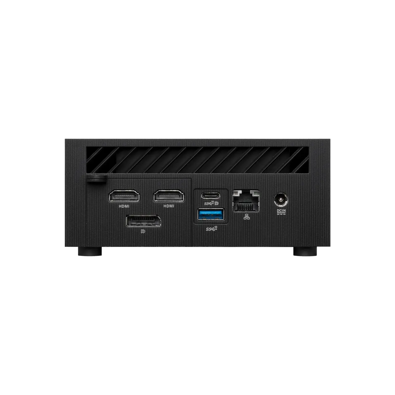 ASUS ExpertCenter PN64 Non-Logo Barebone Mini PC with 13th Gen Intel Core i7-13700H, Dual Channel DDR5 RAM, Dual Storage Design, Quad 4K-display support, Wi-Fi 6E & Bluetooth, USB-C, Hardware TPM, VESA Mount included