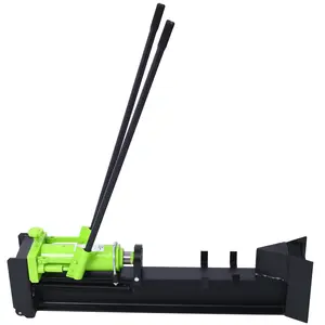 10 Ton Horizontal Log Splitter Wood Cutter Manual Hydraulic 2 Speed Wheel Hydraulic Log Splitter: Durable Manual Wood Splitter Heavy Duty Cutting
