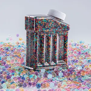 Vase filler, (7–8 mm; 1 bottle contains 50,000 pieces), expansion balls for hydroponic growing media, suitable for hydroponic systems and indoor plant cultivation, hydroponic decorations, vase decorations