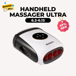 CINCOM New Handheld Hand massager,Five-finger Design,Portable and Cordless,Intuitive Touchscreen,Best Gifts for Loved Ones,summerwins Neck Shoulder Relaxer