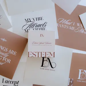 Claim, Speak, Receive Affirmation Card Deck