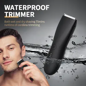 Men's Body Trimmer - Electric Waterproof Groomer for Beard, Pubic & Full body hair Men's Body Trimmer - Electric Waterproof Groomer for Beard, Pubic & Full body hair