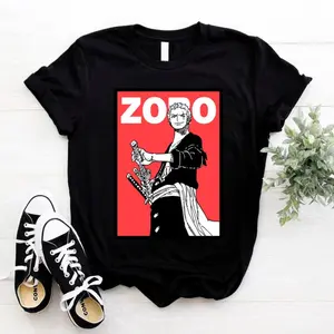 Zoro One Piecce Anime Shirt, Roronoa Zoro Samurai Manga T-Shirt, Sweatshirt,  Japanese Unisex Tee