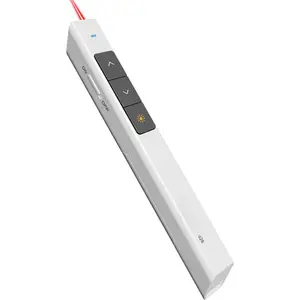 N26  Presentation Clicker, Presentation Remote, PowerPoint Clicker with Pointer for PowerPoint Presentations, Power Point Clicker  Presenter - White