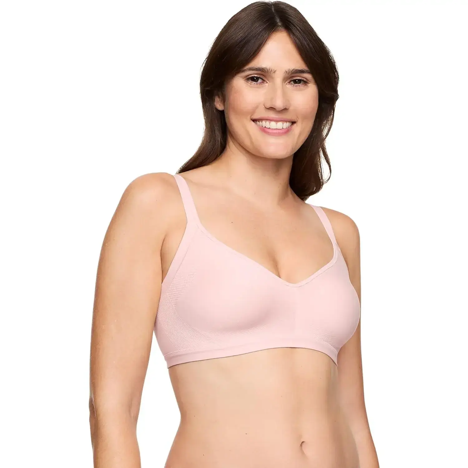 Warner's Women's Blissful Benefits Underarm-Smoothing with Seamless Stretch Wireless Lightly Lined Comfort Bra