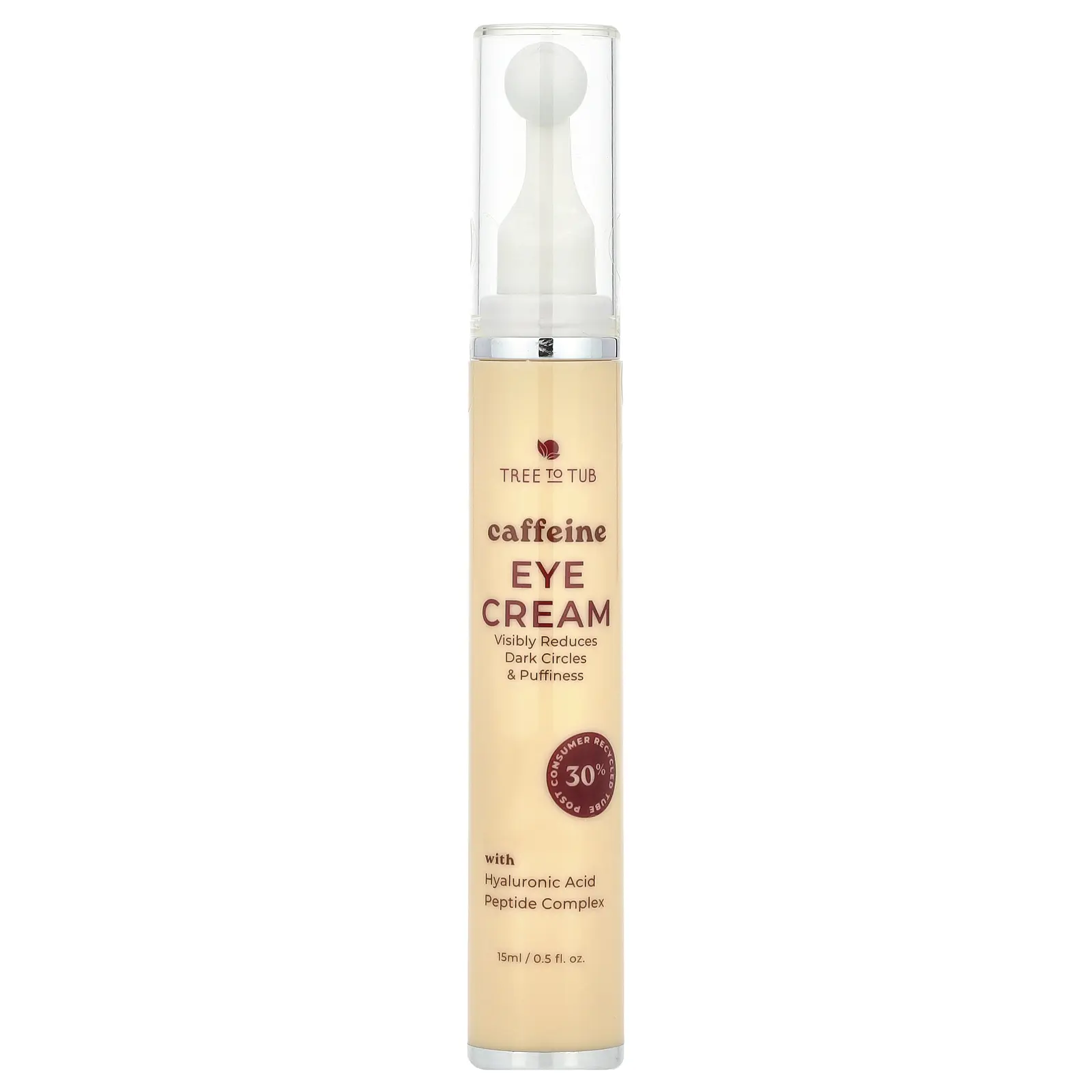Tree To Tub Caffeine Eye Cream, 0.5 fl oz (15 ml)