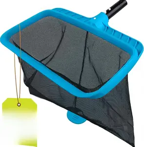 Pool Skimmer Net for Cleaning – Heavy Duty Deep Mesh Pool Net Skimmer - Fine Leaf Rake Net for Swimming Pools, Ponds - Strong Frame - Fits Standard Pool Poles (Net Only, No Pole)