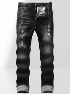 Men's slim fit s, 1 pair of men's s, men's skinny s, men's ripped s, stylish straight comfortable compression pants ripped s s black s with high street denim fashion skinny baggy men mens fashion deals wear havana z red Casual Jean Blazer Menswear