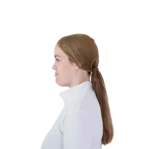 Medium Brown Ponytail Hairnet (Pack of 2)
