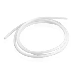 PTFE Teflon Bowden Tube for 1.75 Filament (2.0mm ID/4.0mm OD) 1.5 Meters - White Connector Tubing for  Printer