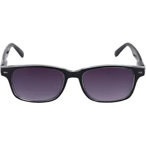 "The Summerville" Sun Reader (no bifocal) - Retro Rectangle, Full Frame Reading Sunglasses for Men and Women - Hard Carrying Case Included