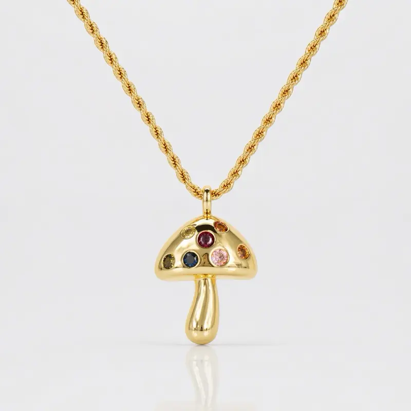 Mushroom rope chain