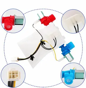 W10144820 Washer Water Inlet Valve, Compatible with Kenmore & Whirlpool AP6015761, Durable & Easy-to-Install for Efficient Washing Machine Repairs Parts Pipe Hardware Heavy Duty Pipe